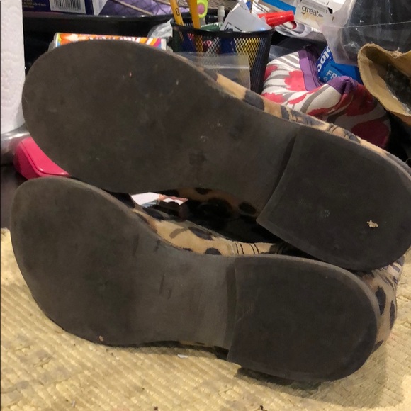 Steve Madden troopa L leopard print combat boots - Picture 3 of 10